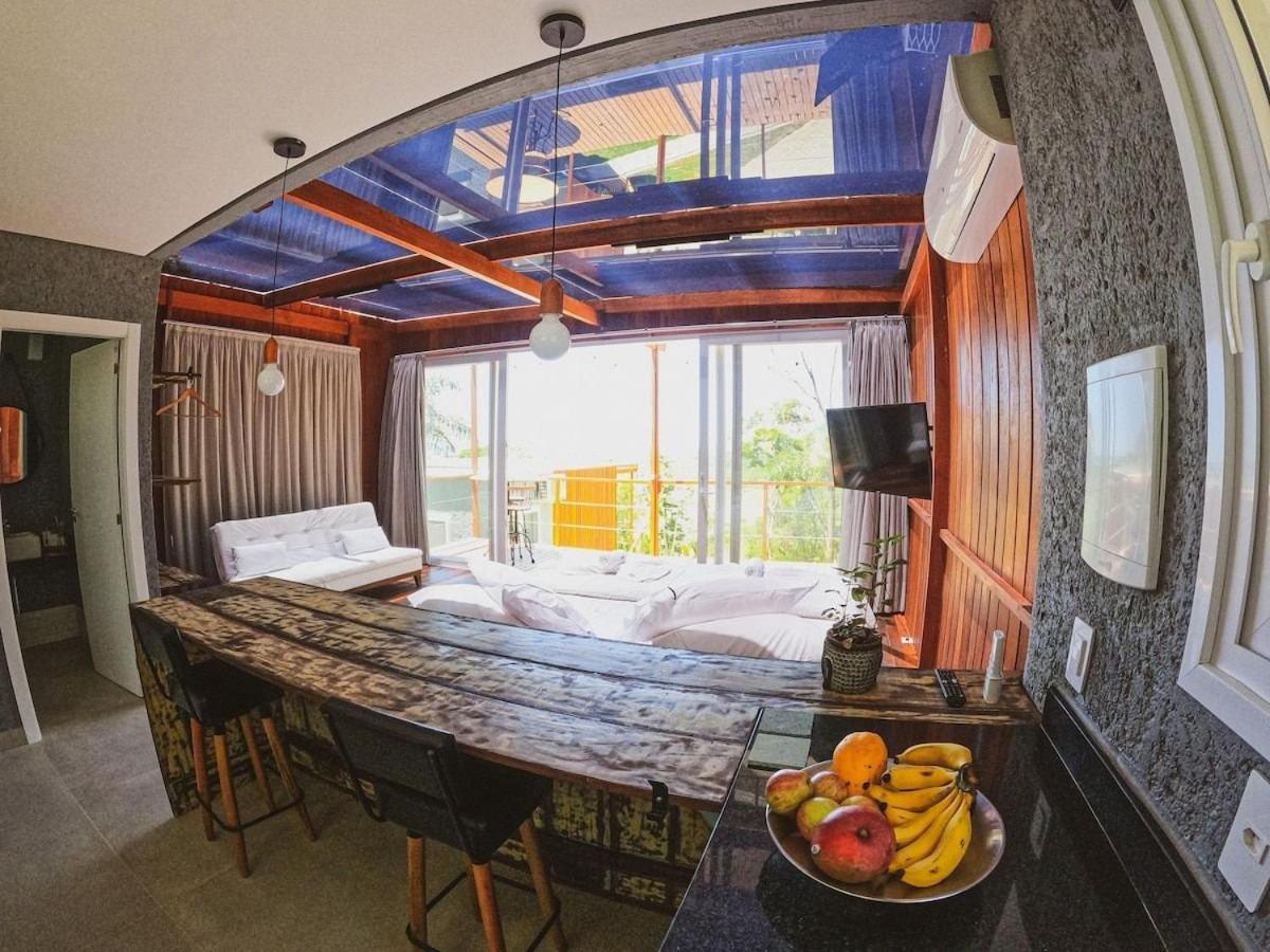 Casa De Vidro Alto Padrao - Hospedar Com Proposito Villa Florianópolis Kültér fotó