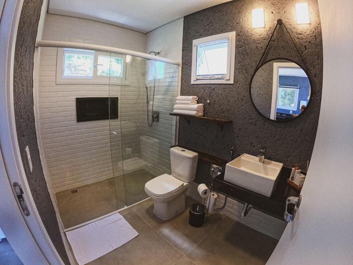 Casa De Vidro Alto Padrao - Hospedar Com Proposito Villa Florianópolis Kültér fotó