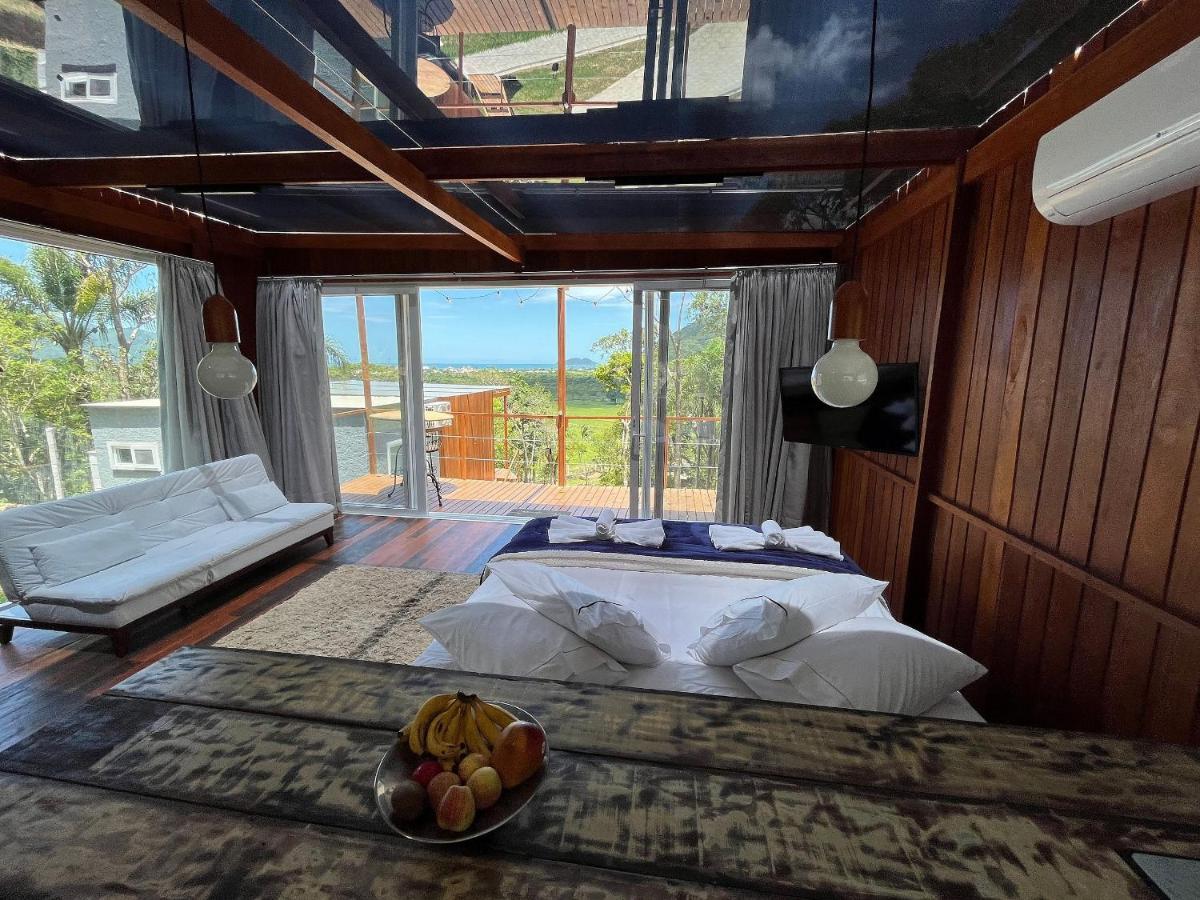 Casa De Vidro Alto Padrao - Hospedar Com Proposito Villa Florianópolis Kültér fotó