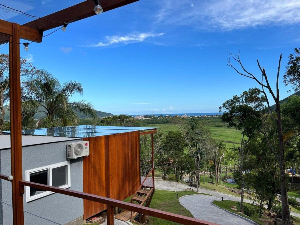 Casa De Vidro Alto Padrao - Hospedar Com Proposito Villa Florianópolis Kültér fotó
