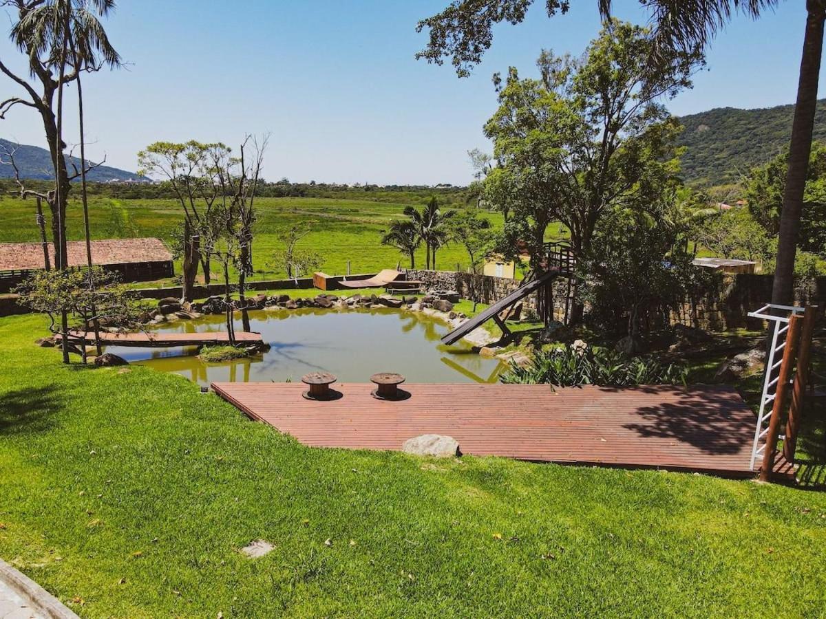 Casa De Vidro Alto Padrao - Hospedar Com Proposito Villa Florianópolis Kültér fotó