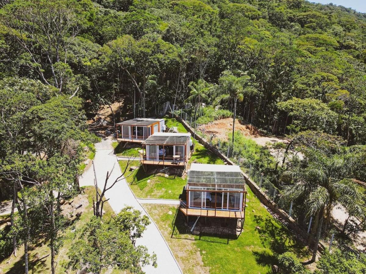 Casa De Vidro Alto Padrao - Hospedar Com Proposito Villa Florianópolis Kültér fotó