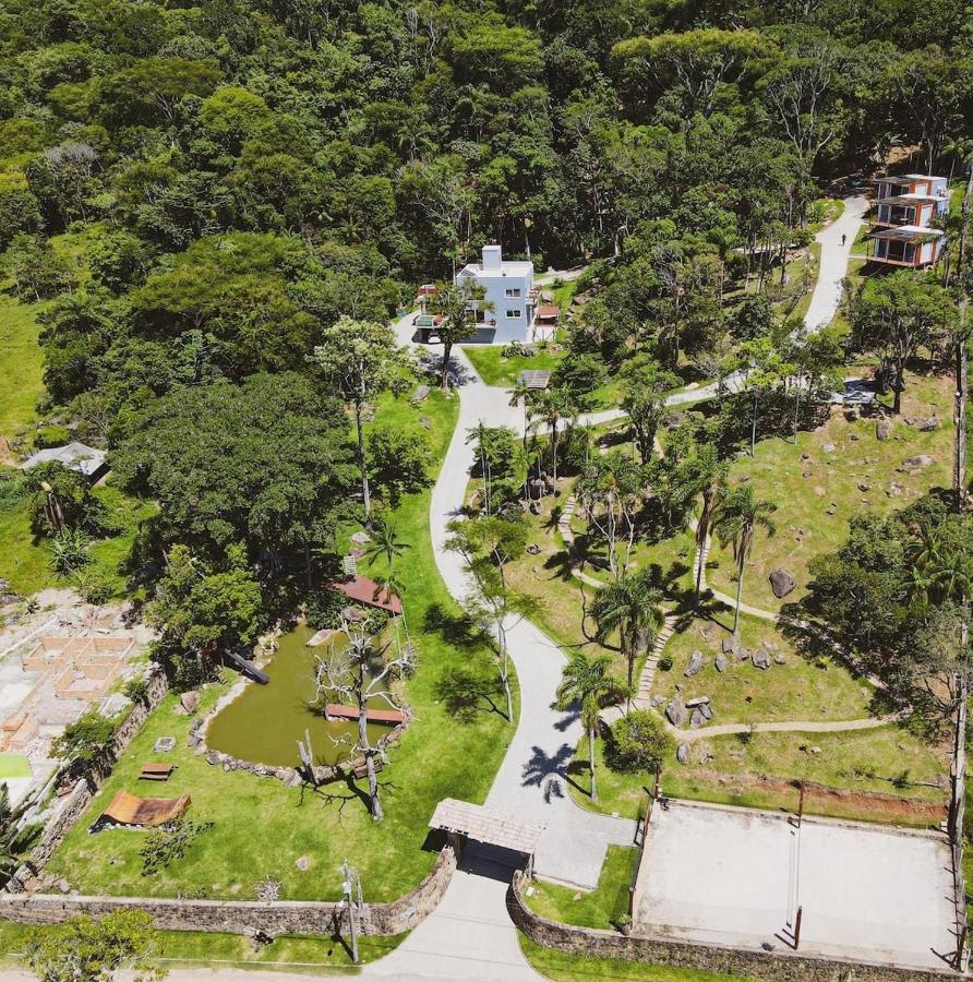 Casa De Vidro Alto Padrao - Hospedar Com Proposito Villa Florianópolis Kültér fotó