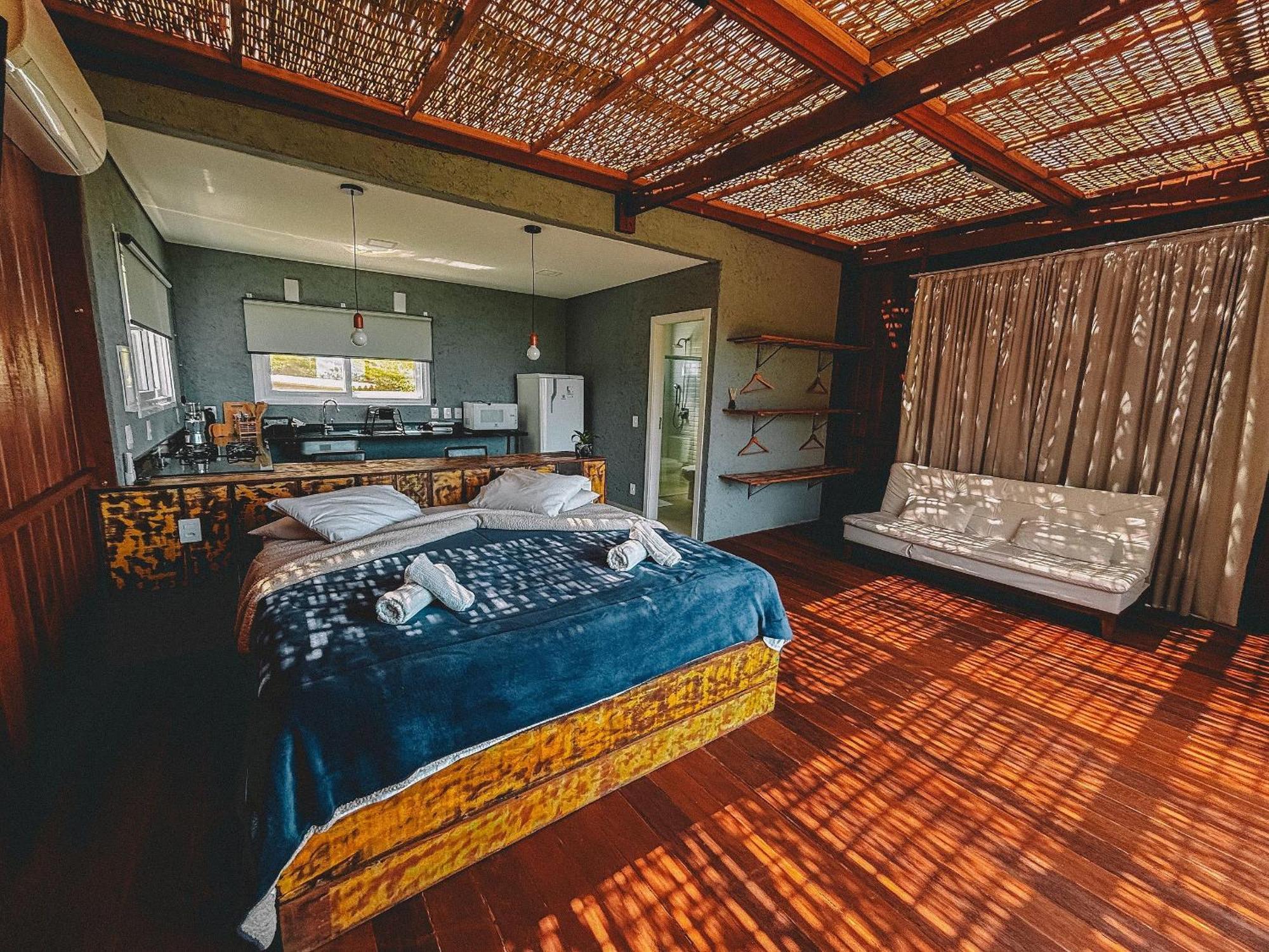 Casa De Vidro Alto Padrao - Hospedar Com Proposito Villa Florianópolis Kültér fotó