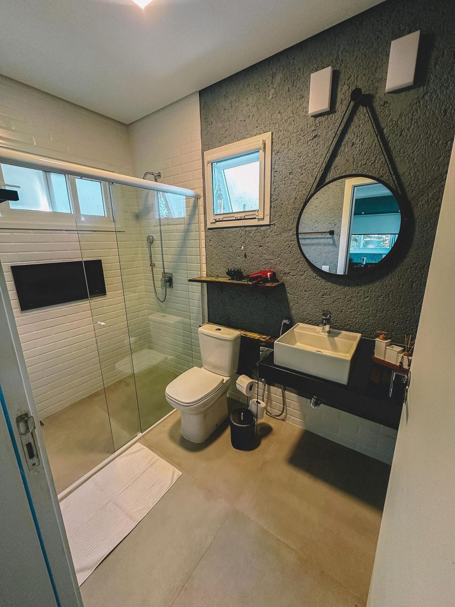 Casa De Vidro Alto Padrao - Hospedar Com Proposito Villa Florianópolis Kültér fotó