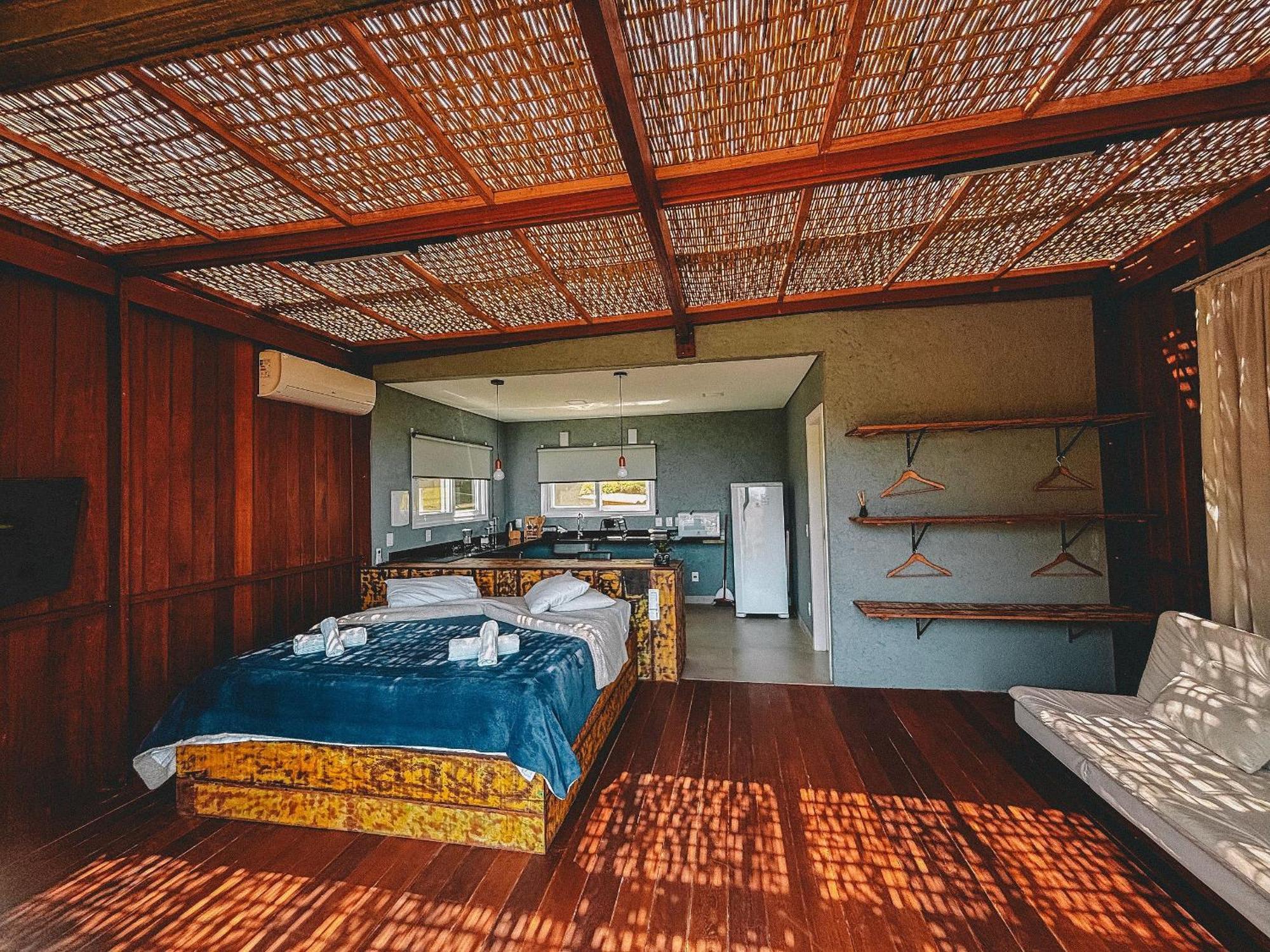 Casa De Vidro Alto Padrao - Hospedar Com Proposito Villa Florianópolis Kültér fotó