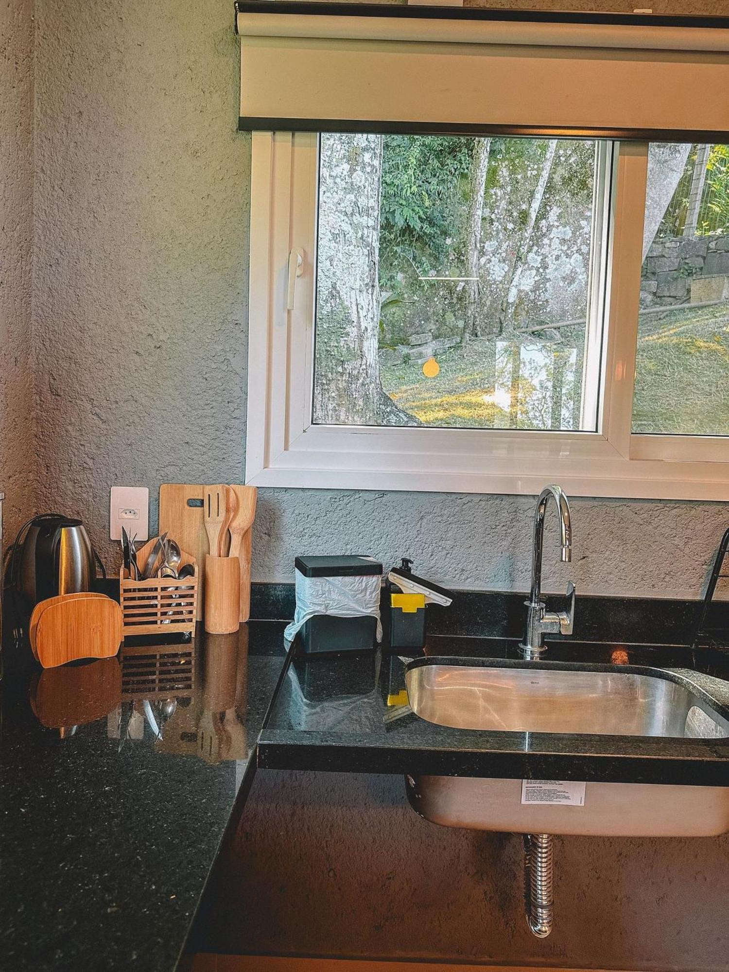 Casa De Vidro Alto Padrao - Hospedar Com Proposito Villa Florianópolis Kültér fotó